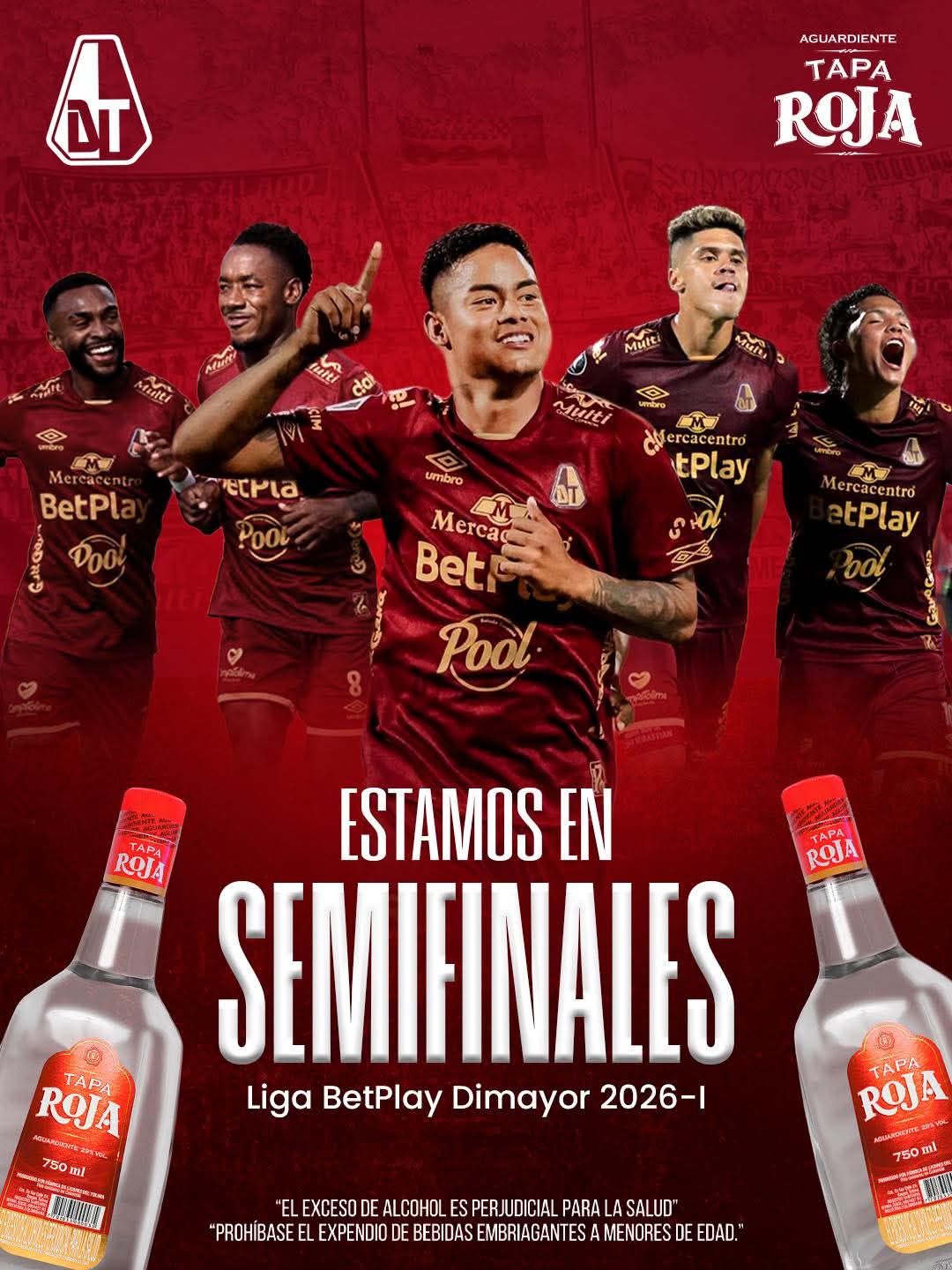 Deportes Tolima en Semifinales